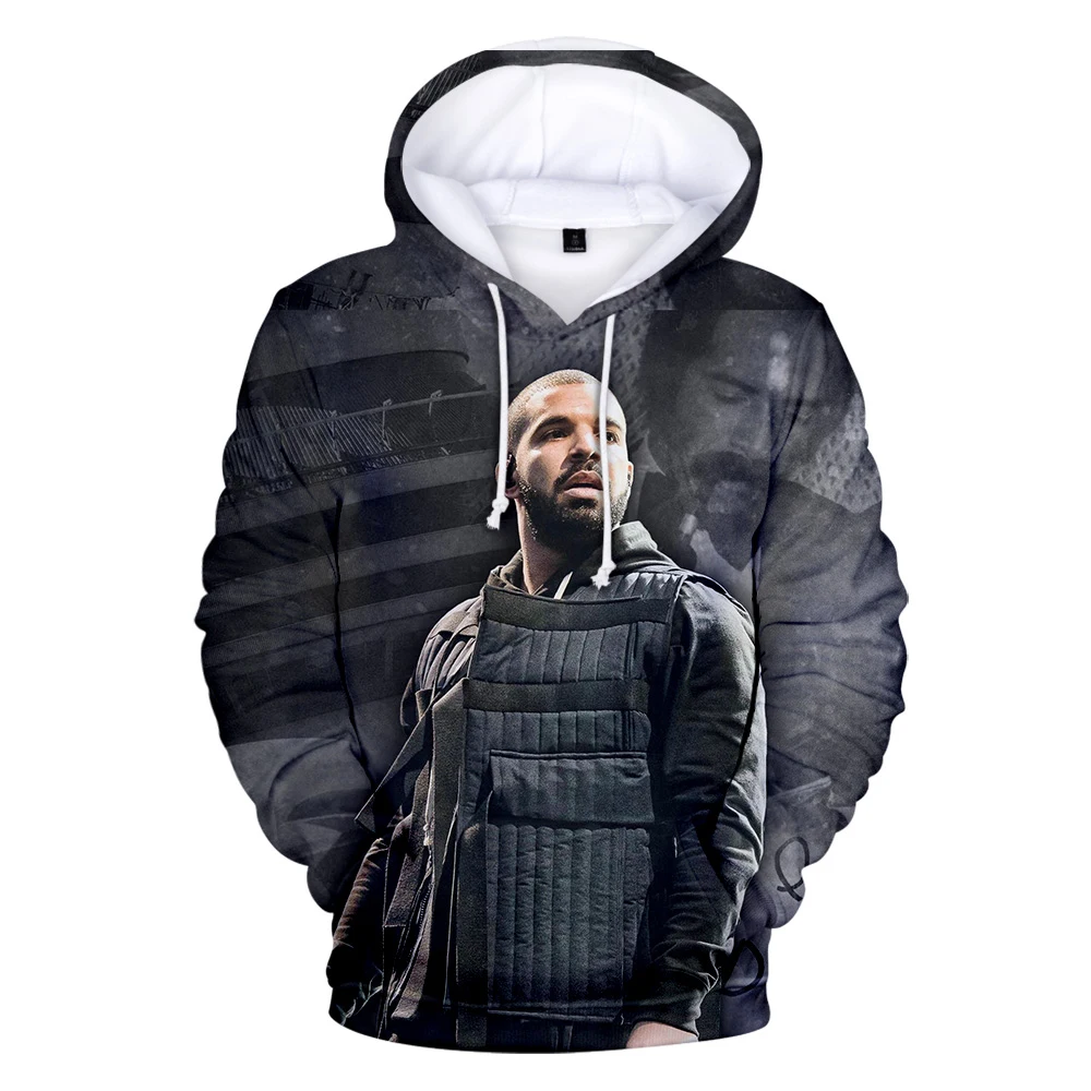 Хит продаж толстовки с 3D принтом Дрейка для женщин/мужчин капюшоном длинным