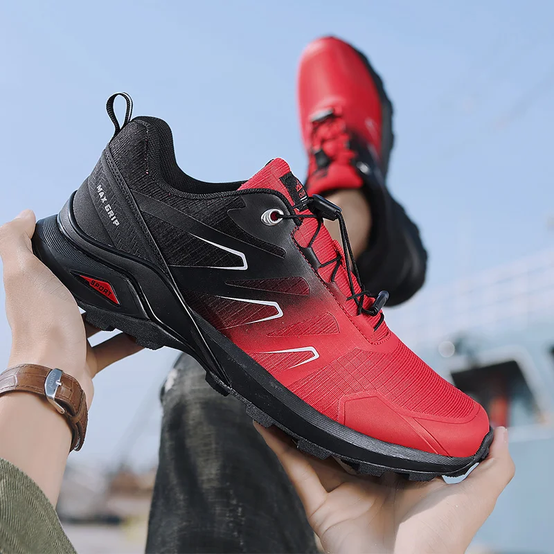 

Men's Sports Shoes Men's Hiking Shoes Hiking Hiking Boots Autumn Outdoor Sports Mesh Breathable Soft Quick-drying Mountaineering