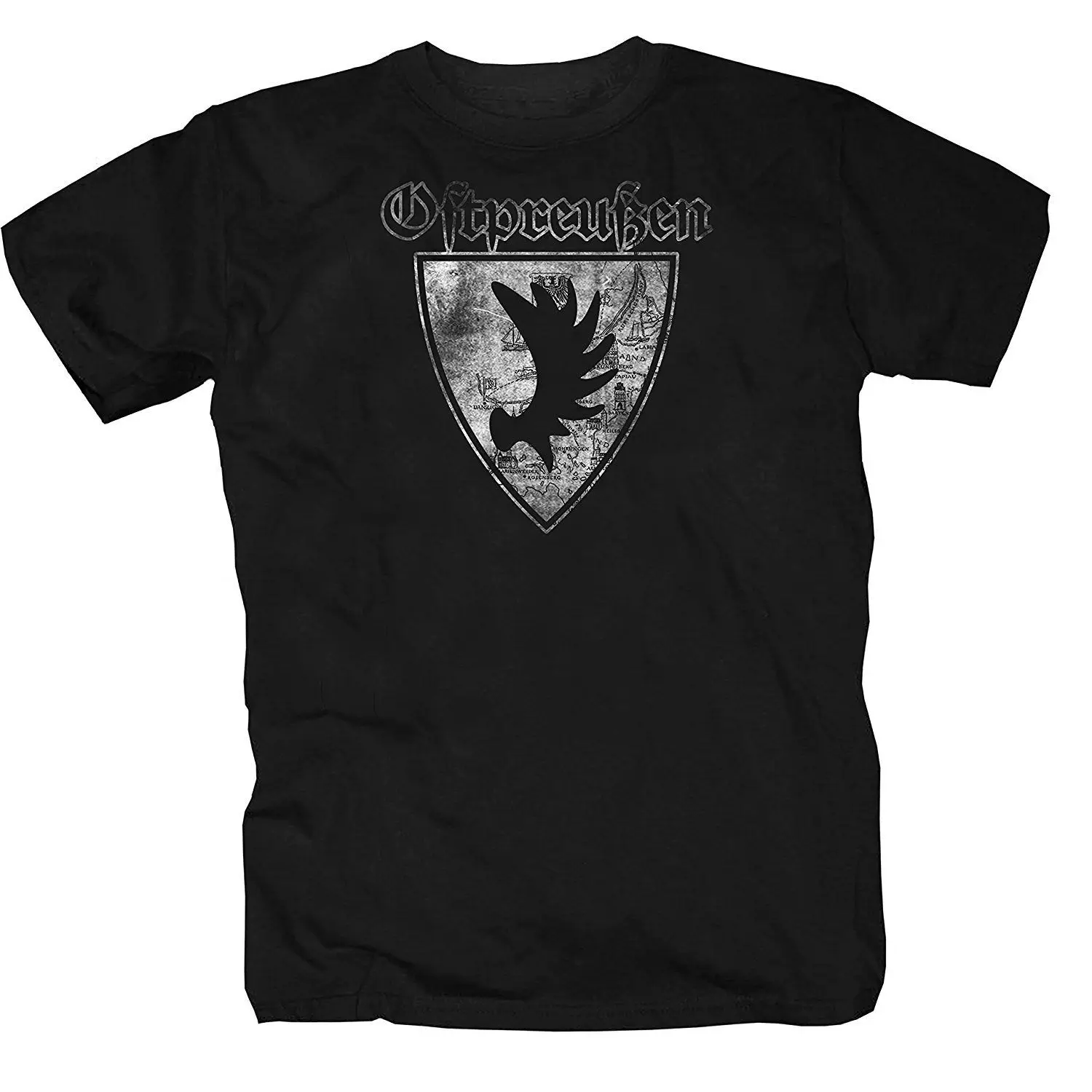 Футболки с принтом топ для фитнеса брендовая одежда футболка хемд остпреуссен