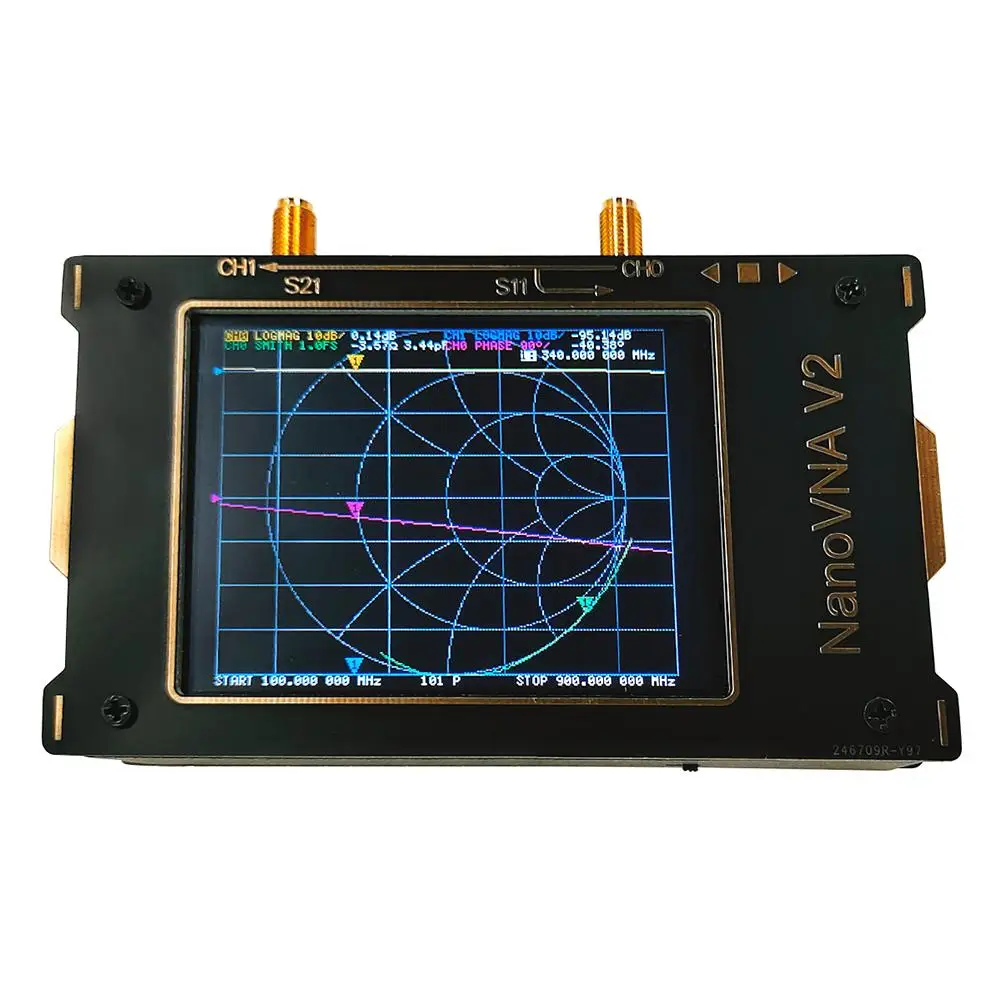 3G вектор сетевой анализатор HF VHF UHF Цифровой ЖК дисплей DisplayTouch Экран стоячая волна