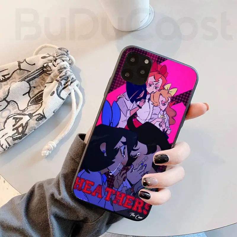 heathers the musical phone case for iphone 8 7 6 6s plus x 5s se 2020 xr 11 12 pro mini pro xs max free global shipping