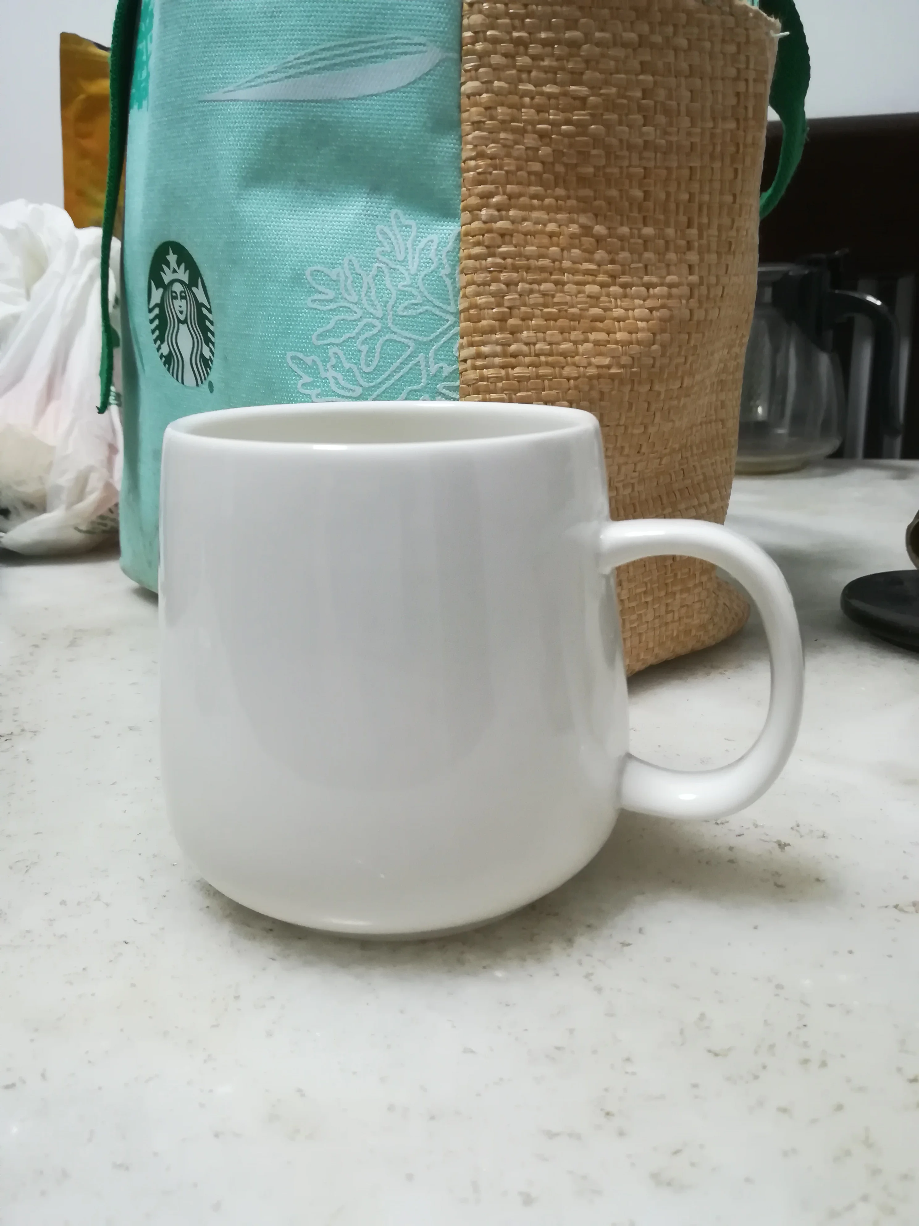 350 мл овальная керамическая кружка с рукояткой специальная Высококачественная