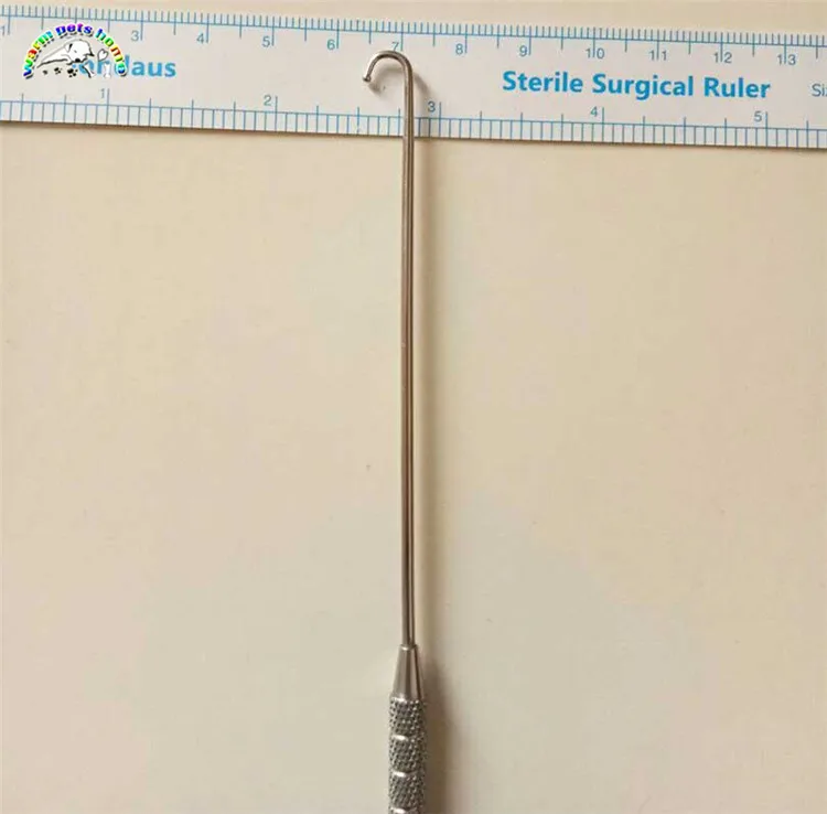 Spay Snook крючок для удаления яичников для животных ветеринарный крючок Snook Ovariectomy крюк для собак кошек ветеринарные инструменты