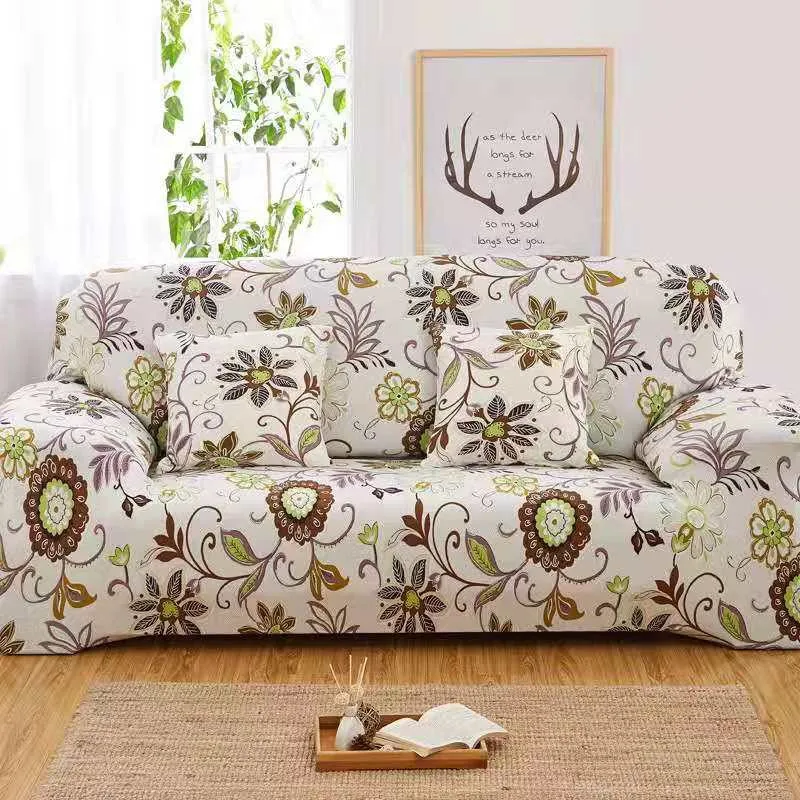 

Floral Sofa Covers for Living Room Elastic funda sofa Sofa Slipcovers Sofa Towel Couch Cover fundas sofas con chaise longue 1PC