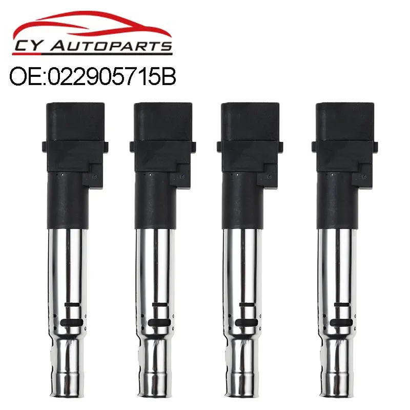 Новая катушка зажигания для VW Golf R32 Touareg A3 TT 3.2L 036905715G 036905715F 022905715B 4 шт.|coil|coil ignitioncoil vw