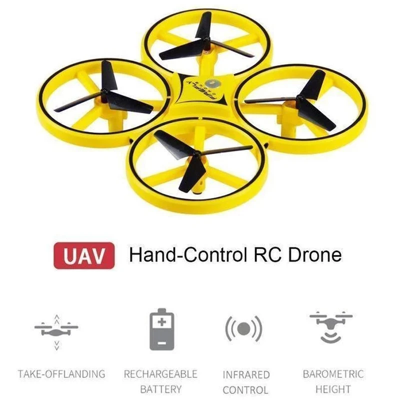 Умный Радиоуправляемый квадрокоптер с управлением жестами| |