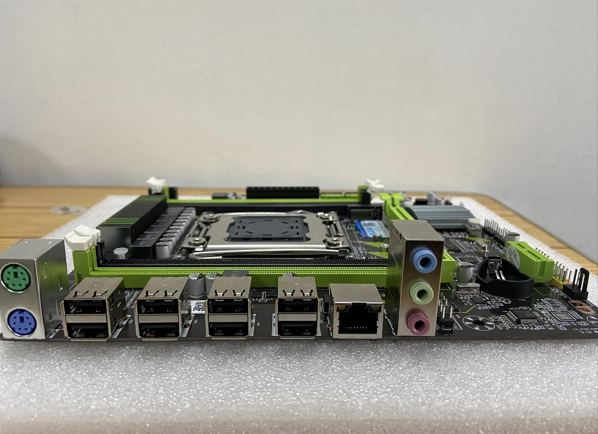 Материнская плата X79 X79G LGA 2011 USB2.0 SATA3 с поддержкой памяти REG ECC и процессором Xeon E5 4DDR3