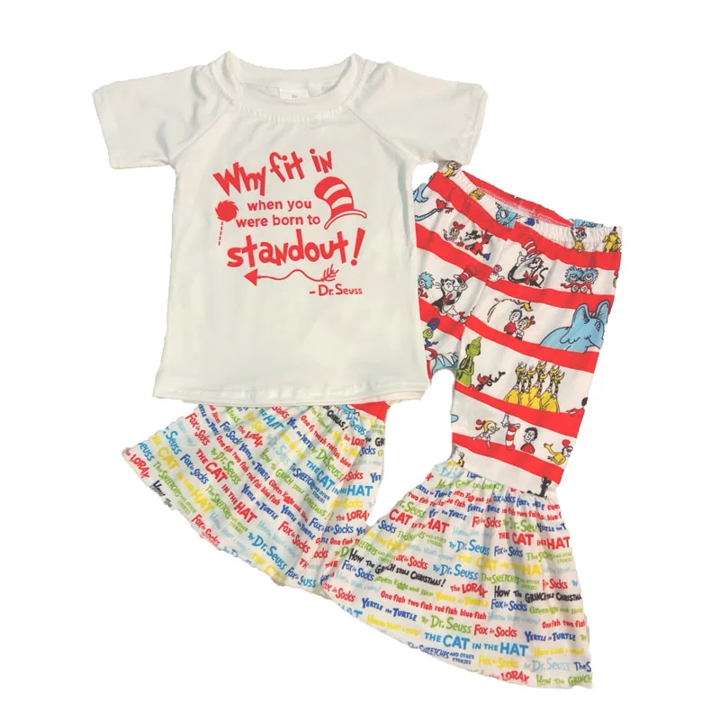 Коллекция 2019 года комплекты одежды с рисунком тыквы футболка летящими рукавами