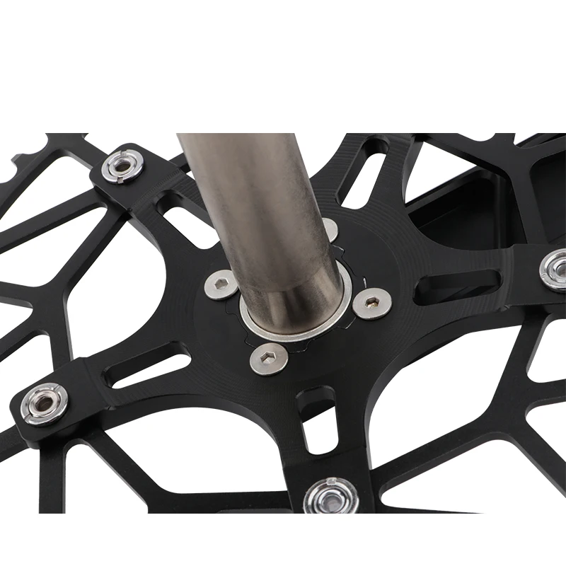 Litepro EDGE Складной велосипедный Кривошип 170 мм BMX 50/52/54/56/58T CNC 412 модифицированный