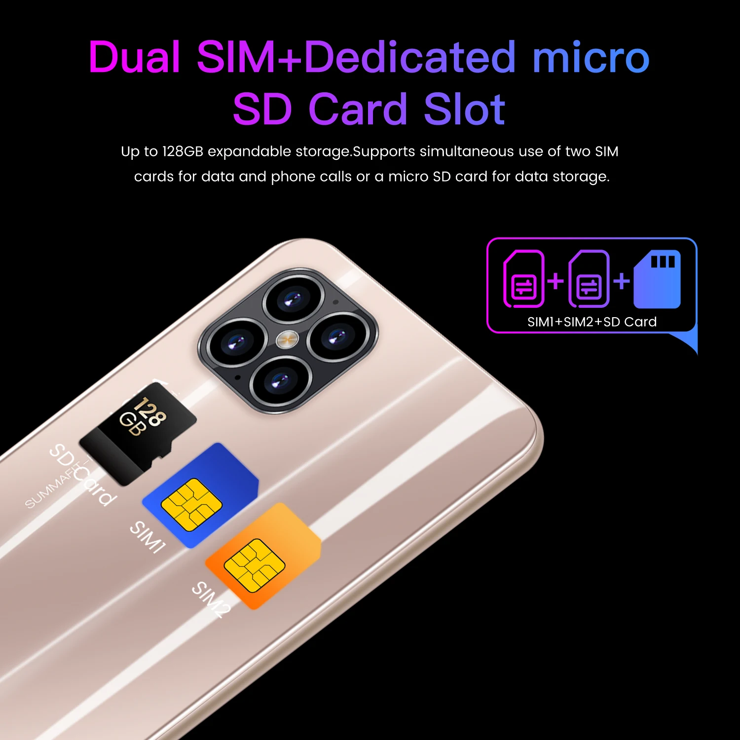 

Global IP12MINI Andriod 9.1 Smart Phone 5.8 Inch 4G Network 8+16MP 4500mAh 8 Core Dual SIM+Micro SD Mobile Cellphones MT6598
