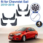 Для Chevrolet Sail 2010  2019 автомобильный брызговик 4 шт. аксессуары для стайлинга новый обновленный грязезащитный клапан Защита от брызг