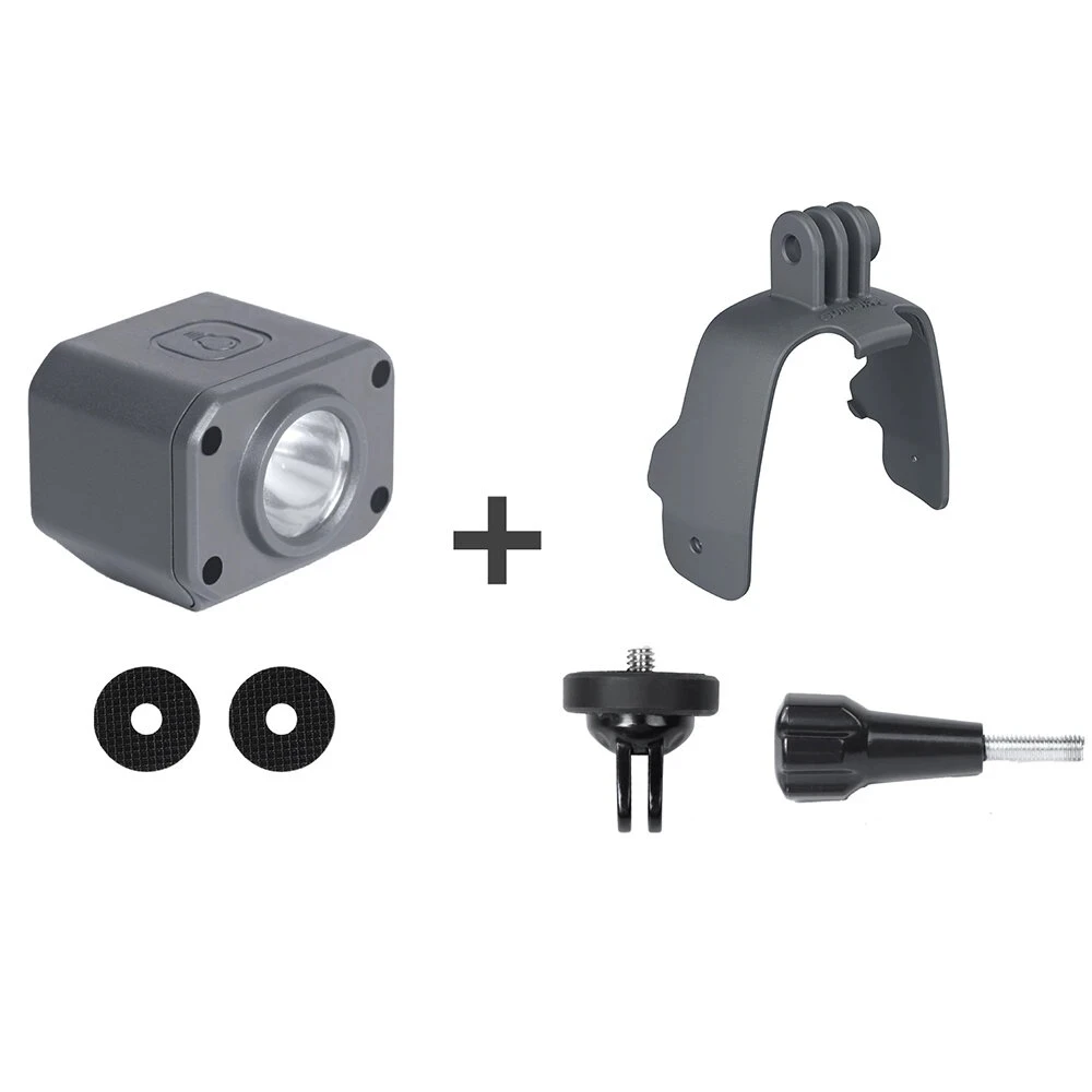 

Camera Top Extended Bracket Clamp Stand for DJI FPV Combo Drone Gopro Action Adapter With Night Flight Fill Light Spot Lamp