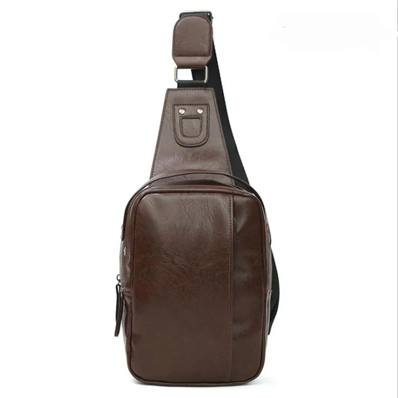 Многофункциональная нагрудная сумка GUMST мужская мессенджер из искусственной