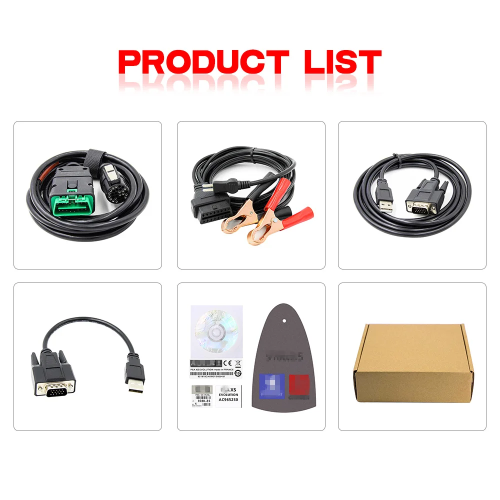 Сканер Lexia 3 PP2000 с полным чипом Diagbox Lexia3 PSA XS Evolution + 30PIN S1279 модуль для тестера Peugeot |