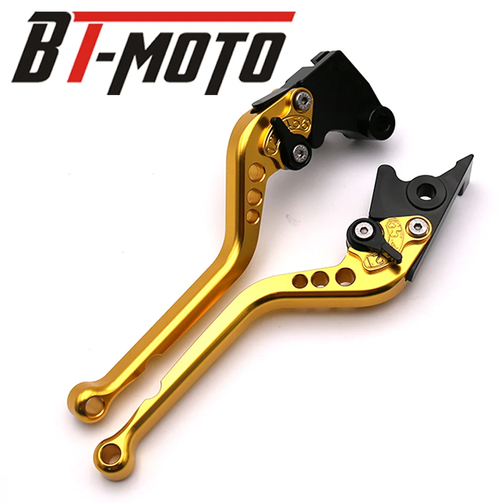 long gold Регулируемые длинные и короткие рычаги тормоза мотоцикла сцепления для HONDA CB500X CB 500 X CB500 X - Цвет: long gold