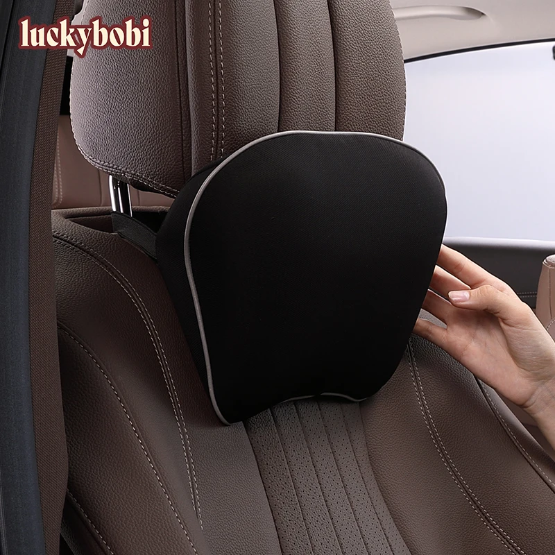 

Car Pillow Headrest Memory Cotton Warm Car Neck Pillow Breathable Fashion Comfortable Universal Headrest OEM Car Accessories