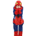 Пижама-комбинезон в виде животных, фланелевая