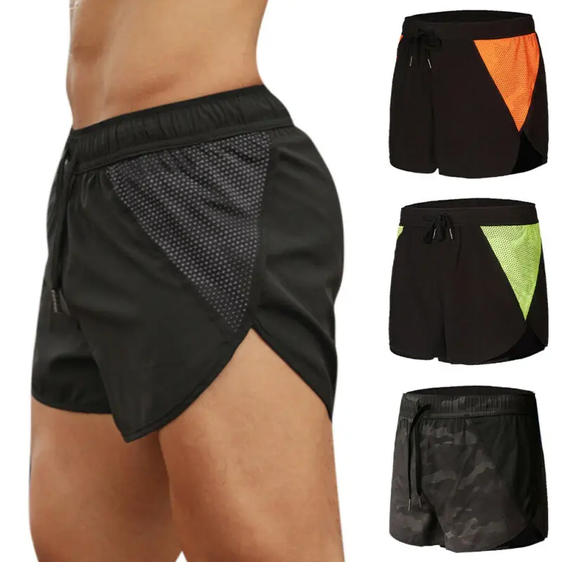 

Men's GYM Sport Shorts Training Running Workout Jogging Fitness Pants Trousers