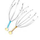 Массажер для головы осьминога, массаж головы, расслабление, облегчение боли, расслабление и стимуляция кровообращения