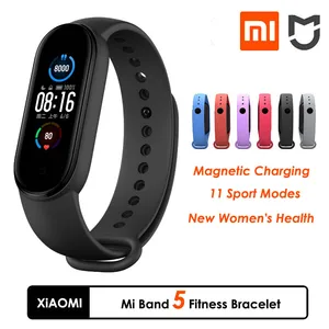 Fitness Bracelet Xiaomi Mi Band 5 Fitness Bracelet Miband 5 Remote Camera Function fitness Tracker Smart Band 5 Xiomi Watch 5