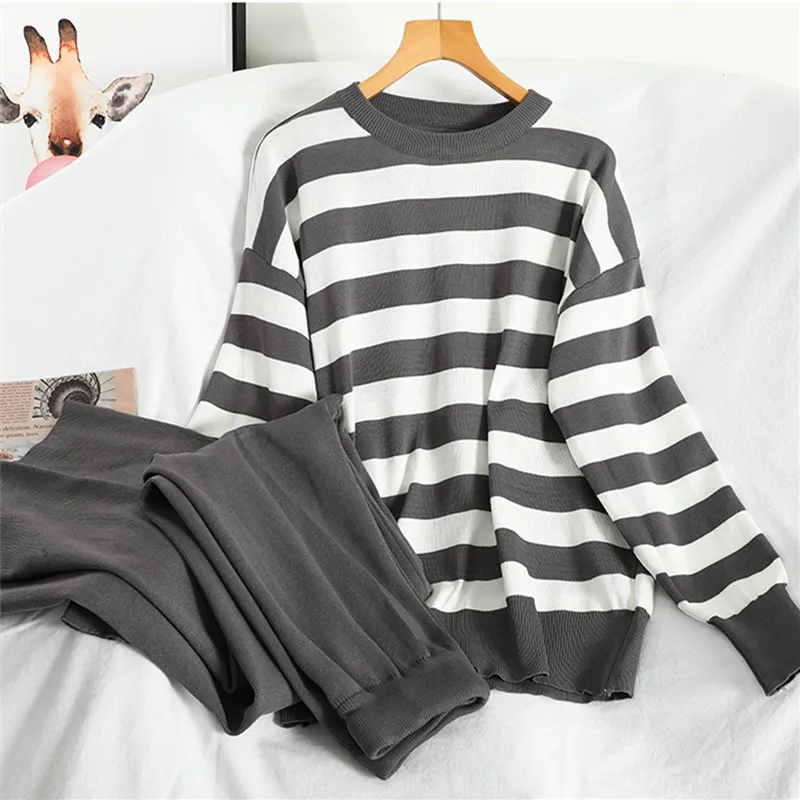 Модная женская обувь в Корейском стиле одежда с длинным рукавом Свободные