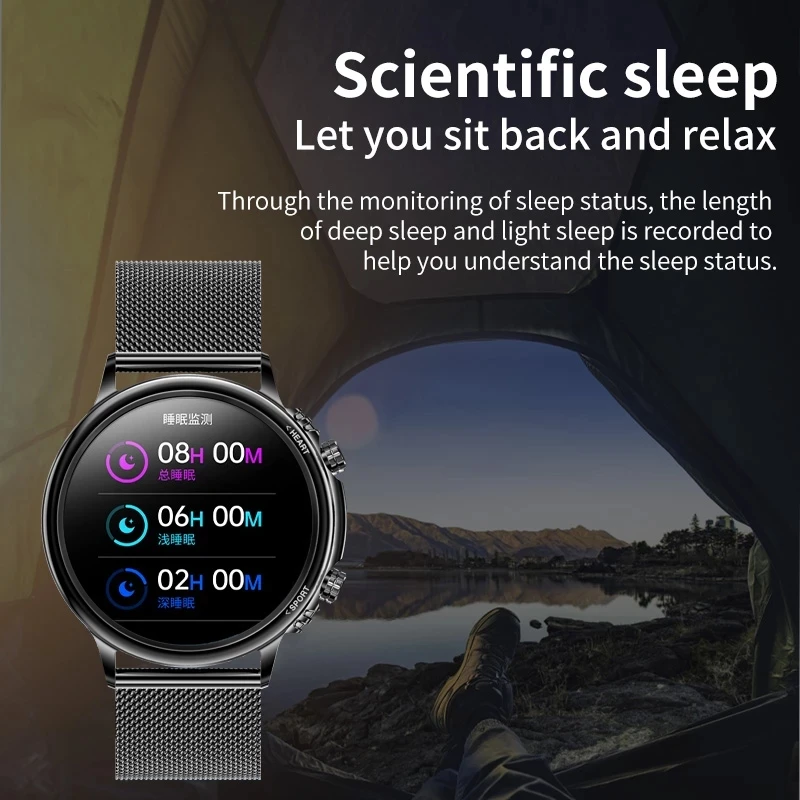 

LIGE New Fashion Smart Watch Men Waterproof Full Touch Screen Sport Fitness Smartwatch Women For Android IOS Reloj Inteligente