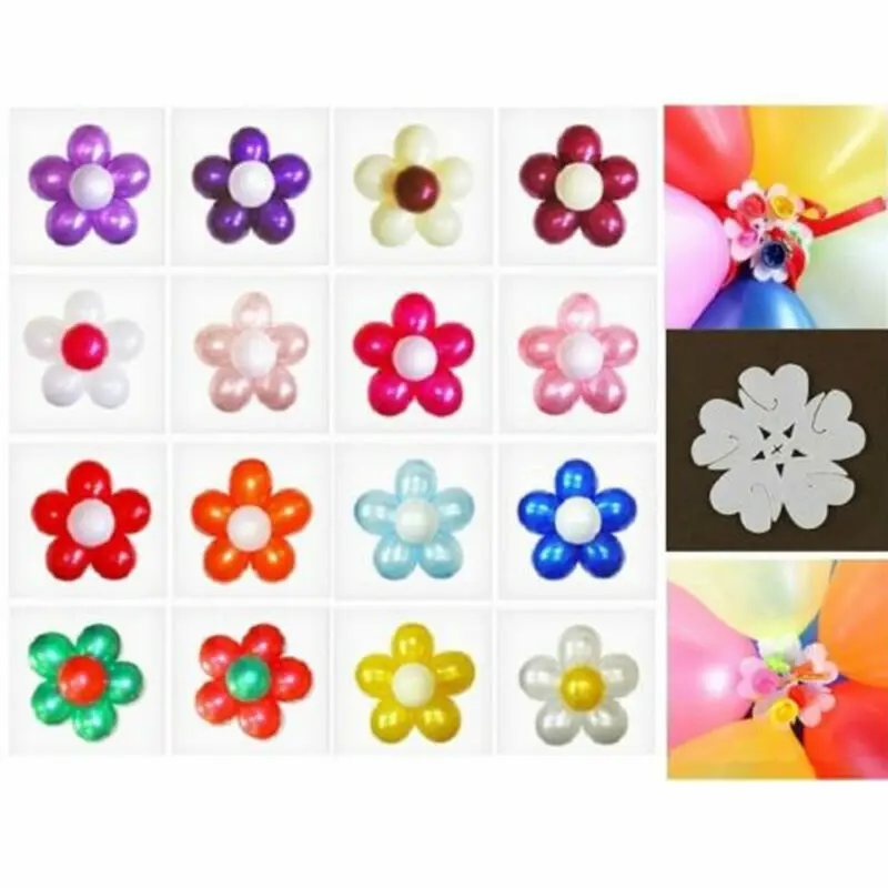 10pcs/50pcs Column Upright Balloons Display Stand Wedding Party Decor Clear Balloon | Дом и сад