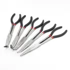 Многофункциональные стальные эргономичные плоскогубцы с длинным носом, Набор плоскогубцев с изогнутым носом, Набор плоскогубцев типа O для ремонтных автомобилей