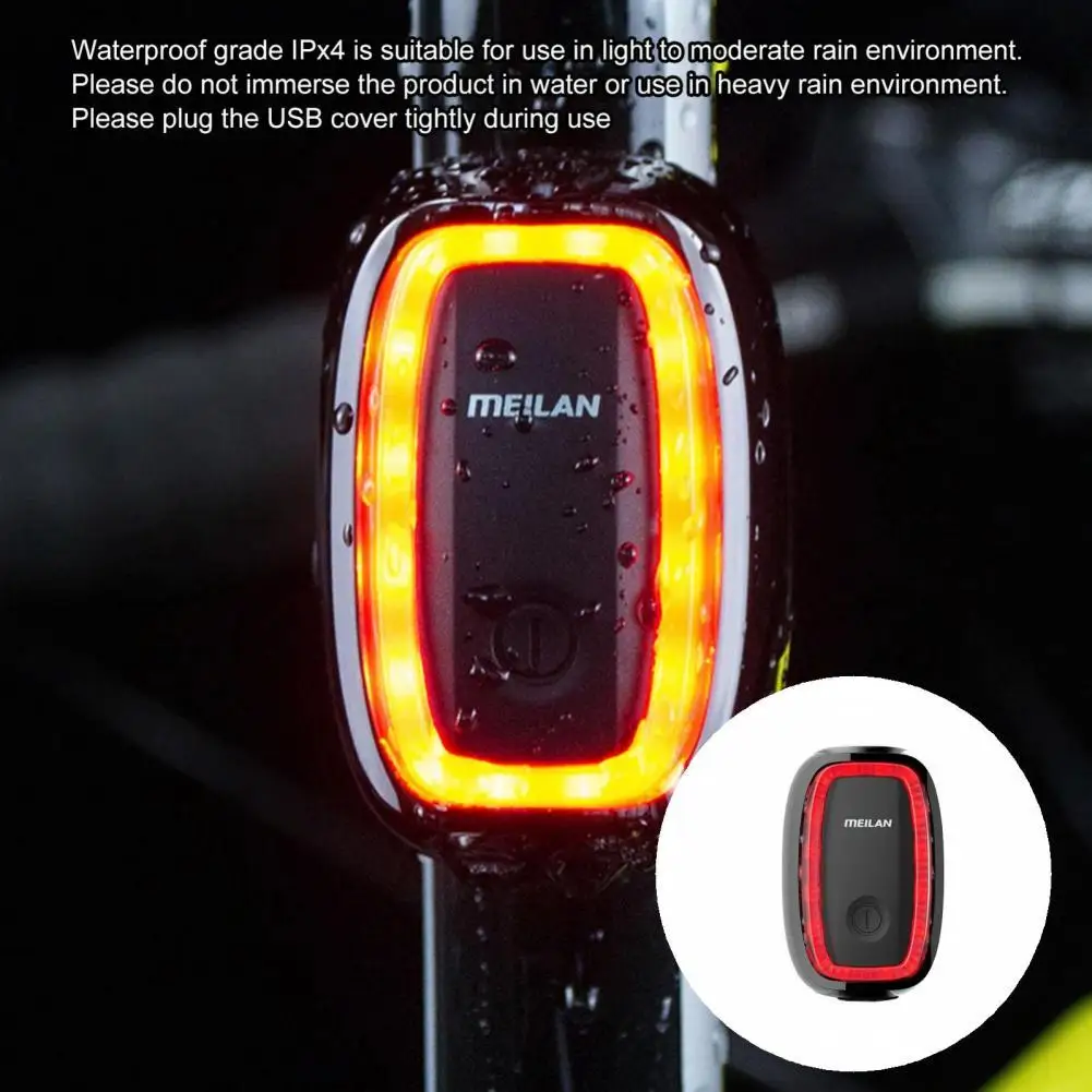 

Reliable Charging Fast Cycling Safety Back Taillight for Comptition