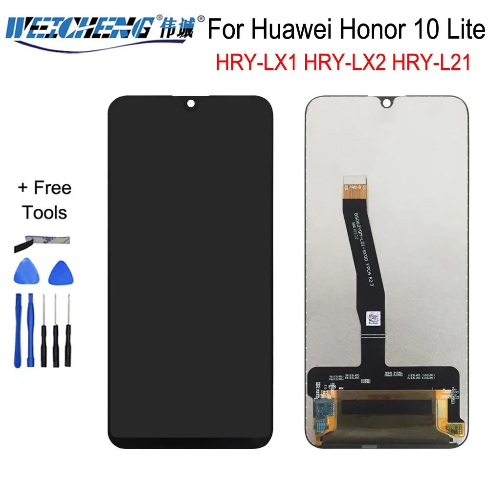 

6.21inch LCD For huawei Honor 10i / 20i HRY-LX1T LCD Display+Touch Screen Digitizer Assembly For Honor 10 Lite Lcd Replace+Frame