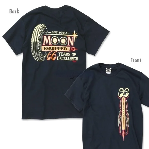 

Mooneyes Mens Casual Cotton Loose T-Shirt