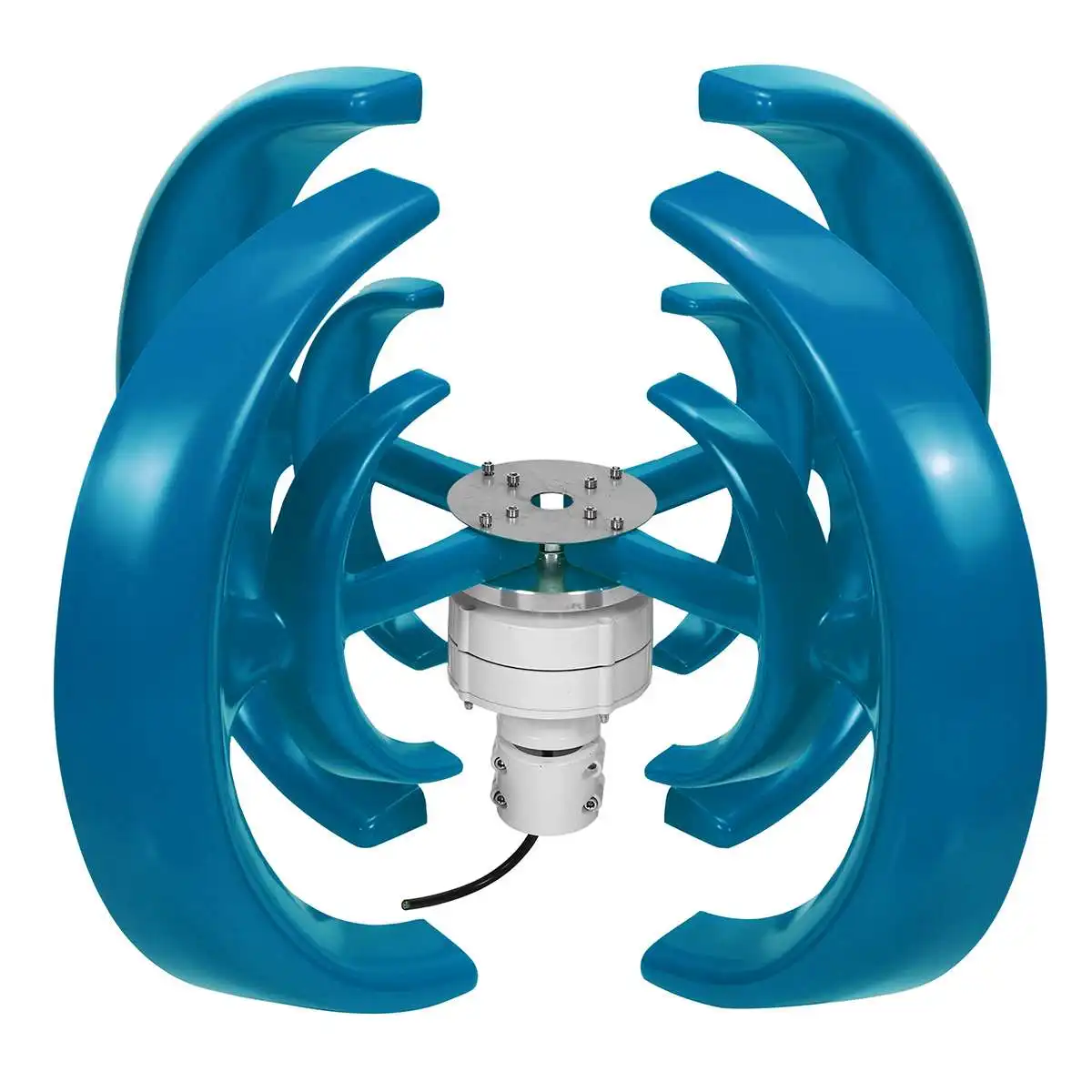 Ветряные турбины с 4 лезвиями 12 В 24 генератор вертикальной осью комплект