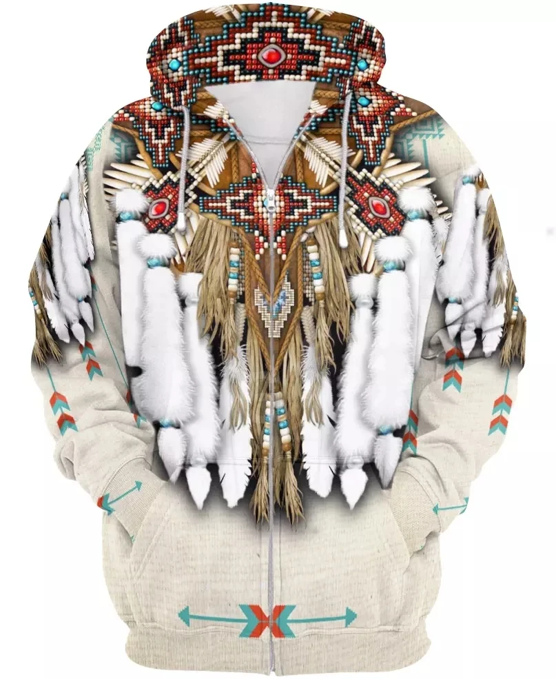 

LIASOSO Indian Native Harajuku Casual Colorful Tracksuit New Fashion 3Dfull Print Hoodie/Sweatshirt/Jacket/Men Lounge Wear