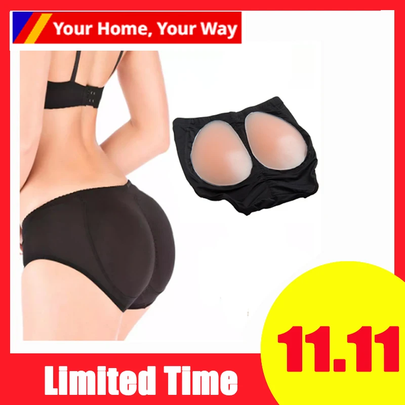 Женские силиконовые подкладки для ягодиц подтягивающие ягодицы трусики съемные