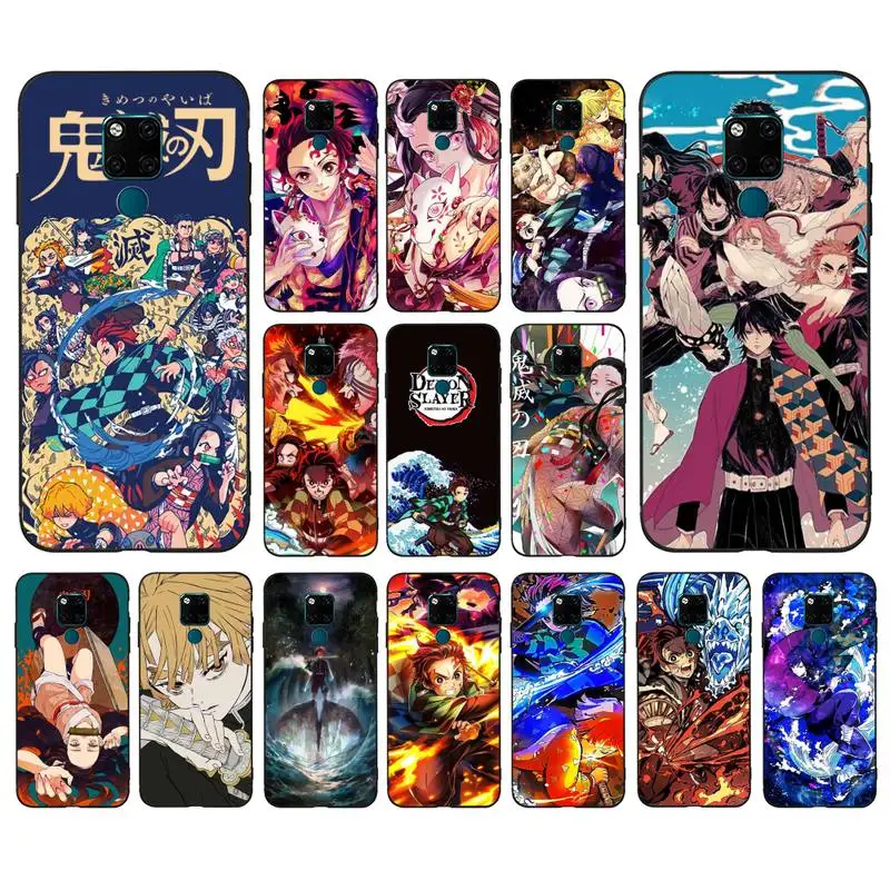 

Babaite Cartoon Japan Anime Demon Slayer Phone Case for Huawei Mate 20 10 9 40 30 lite pro X Nova 2 3i 7se