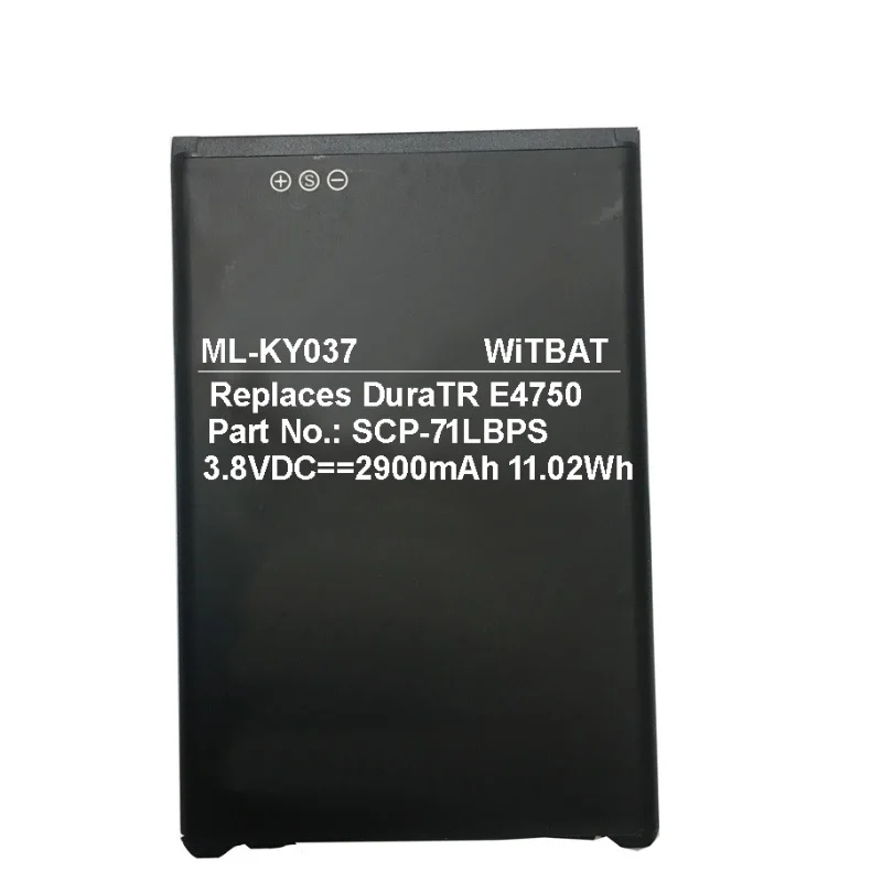 

Battery for Kyocera DuraTR E4750 Phone New Li-Ion Rechargeable Accumulator Pack Replacement SCP-71LBSPS 3.8V 2900mAh