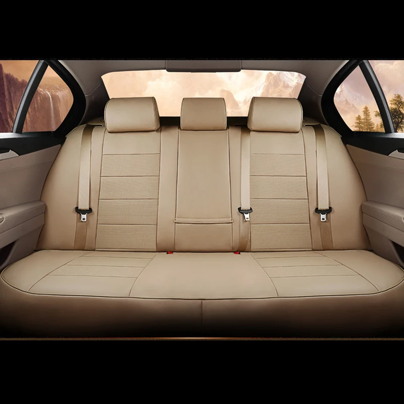 Чехлы AutoDecorun из натуральной кожи для автомобильных сидений Land Rover Freelander 2