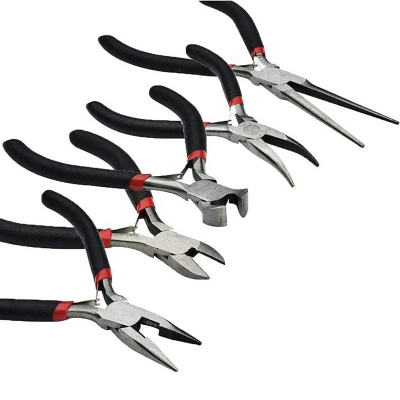 Плоскогубцы с длинными иглами зажим миниатюрные плоскогубцы сделай сам