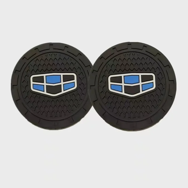 

For GEELY Car Standard Universal Cup Holder，Car PVC Non-slip Coaster, Car Interior Water Coaster, Car Decoration Supplies