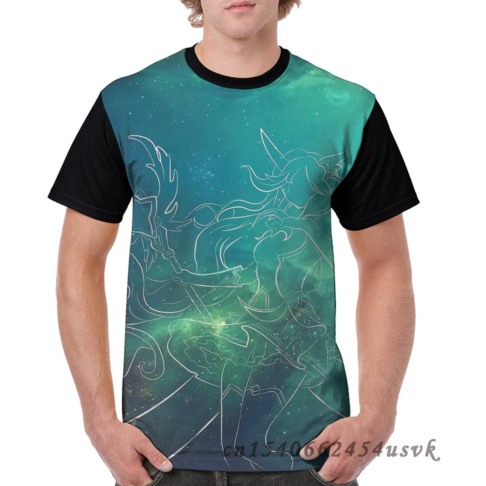 Забавная семейная Одинаковая одежда мужская футболка со звездой хранителя