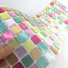 Мозаичная настенная плитка, самоклеящаяся, водостойкая, маслостойкая