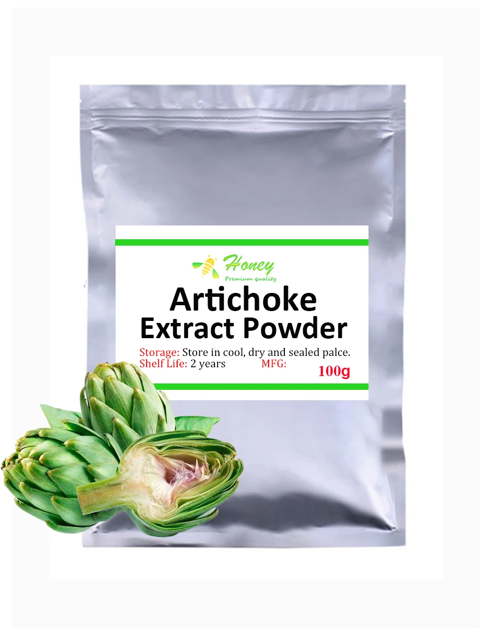 

100g-1000g High Quality Pure Natural Artichoke Extract Powder, Free Shiping