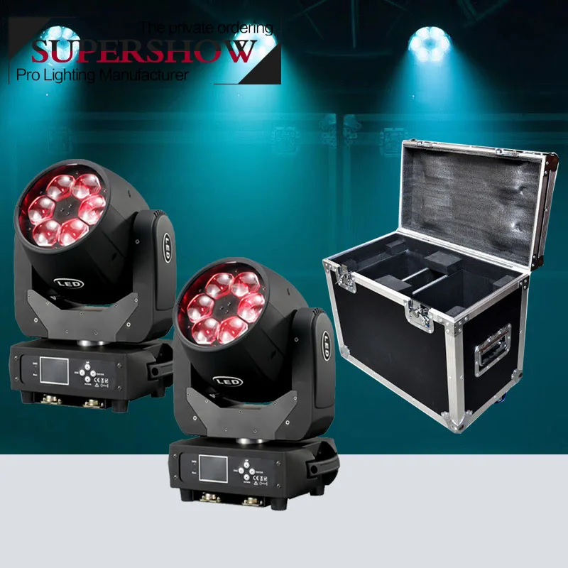 

Прожектор Flycase, 4 в 1, LED-проектор, прожектор, 6x4 Вт