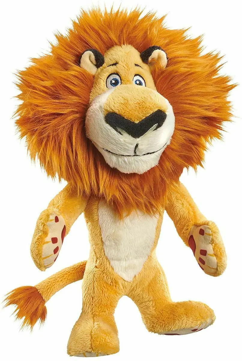 

New Cute Movie Catoon Madagascar Alex Lion Plush 25CM For Girls Boys Kids Stuffed Toys Children Gifts