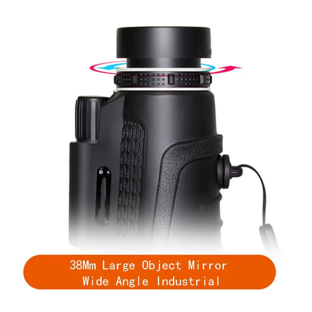 Светильник с низким уровнем ночного видения водонепроницаемый Монокуляр 40x60