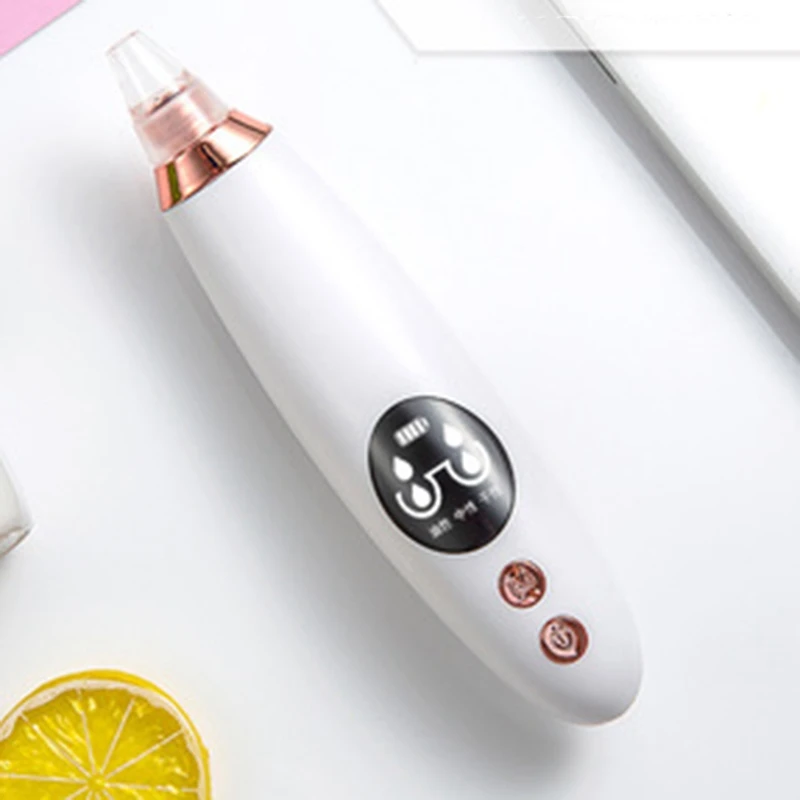 Professional Facial Care Tools Electric Blackhead Remover Vacuum Suction Acne Extraction SPA Pore Cleanser Skin Tool | Красота и