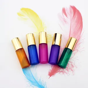 Шариковый флакон для духов, шариковый флакон из нержавеющей стали, 50 шт.лот, 5 мл