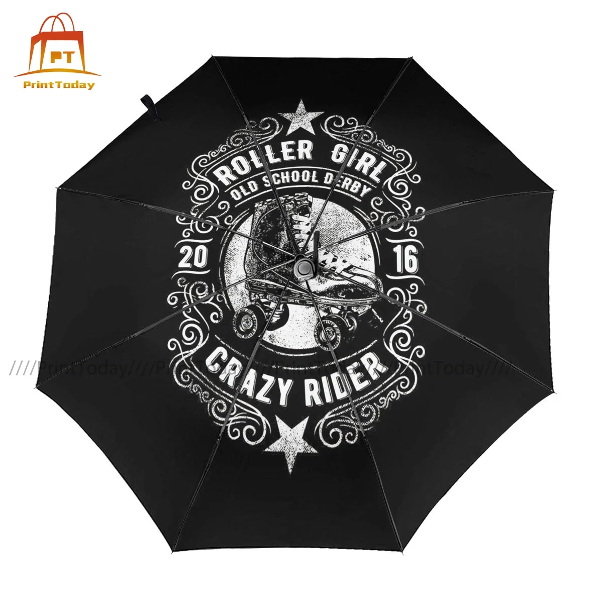 

Roller Derby Umbrella Mini Lightweight Umbrella Art Sun Waterproof Auto Umbrella