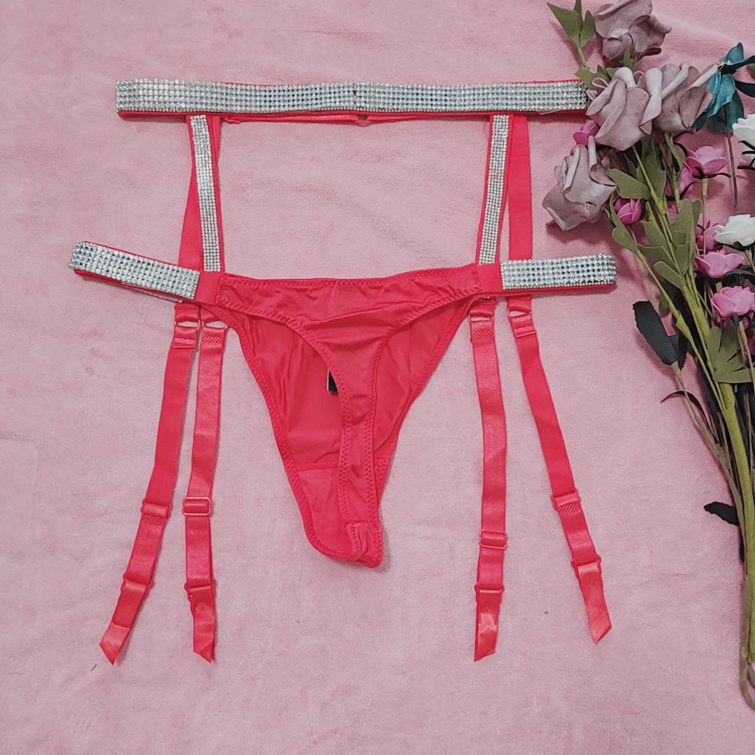 

New Women's Garters Sexy Fashion Hot Diamond Garters Suspenders Fun Hot Diamond Socks Temptation Fun Suit Fun Garters Women