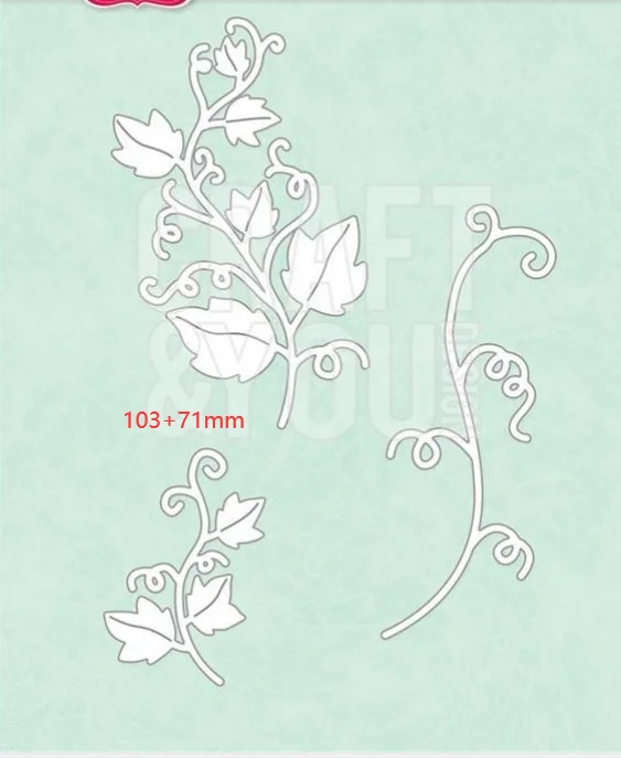 

3 шт. Листья Металлический Трафаретный вырубной штамп кроя поделочная Форма карты Скрап крафт-бумаги нож пресс-форм лезвие удар трафареты